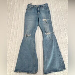 levi’s 70’s high rise flare